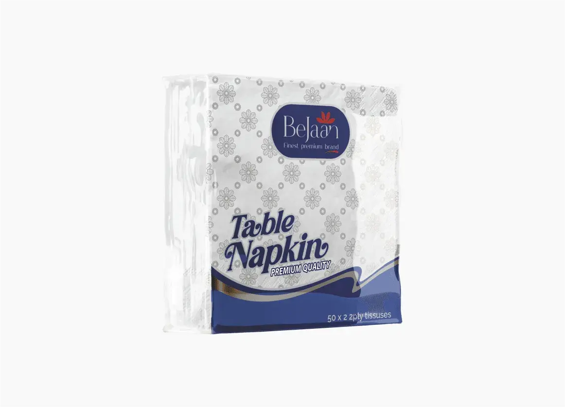 BeJaan 2-Ply Table Napkin Premium Quality Tissues (50 Sheets)