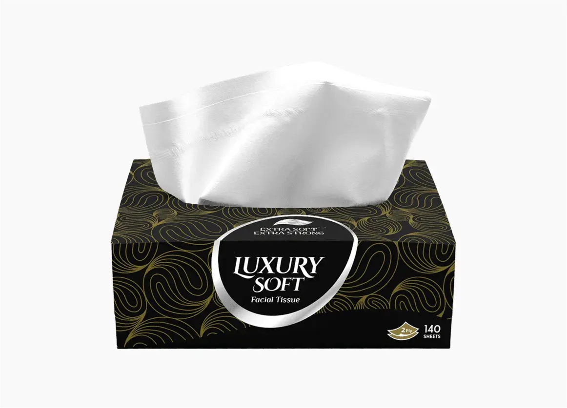 Luxury Soft 2-Ply Non-Perfumed Luxury Mini Pop-Up Facial Tissues (70 Tissues - 140 Sheets)