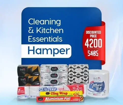 Cleaning & Kitchen Essentials Hamper